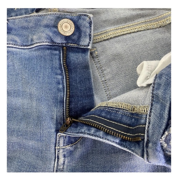 American Eagle Women’s Skinny Straight Jeans 10 R Next Level Stretch - Picture 8 of 16